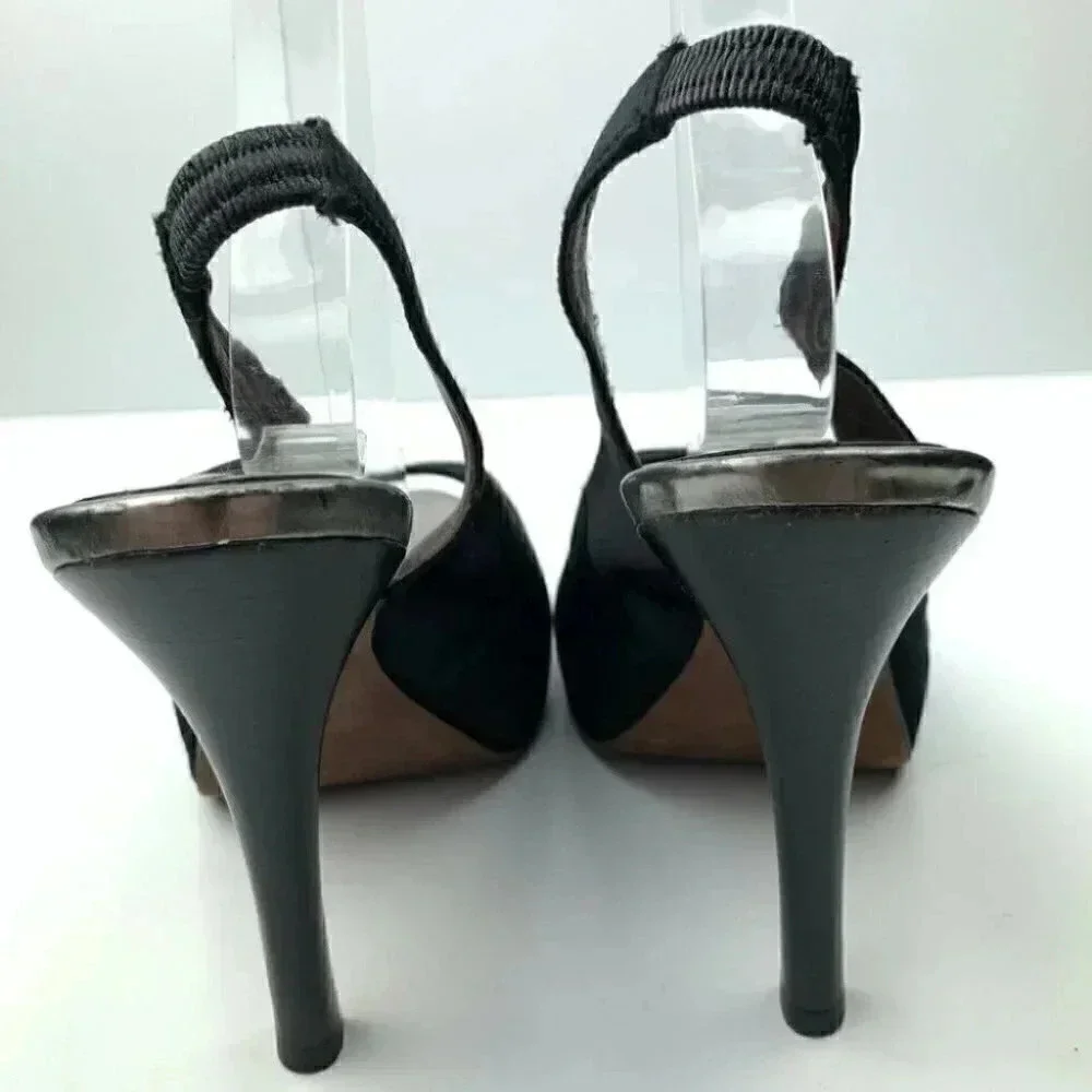 Bcbgmaxazria heels size 9 39 satin Platforms